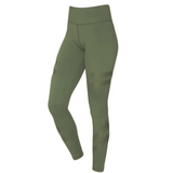 leggings vert mannequin fitness de face