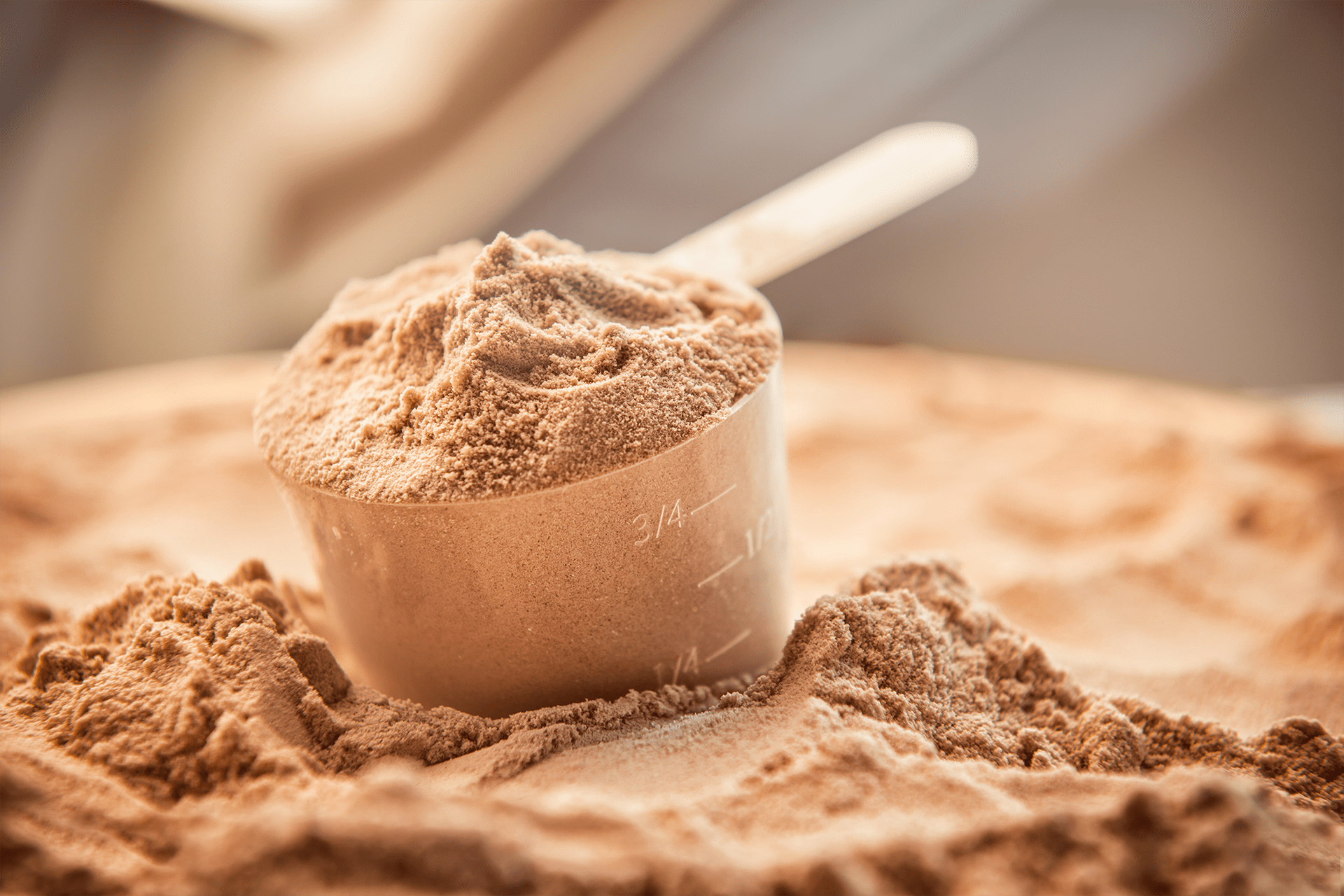 protéine en poudre chocolat avec dosette 