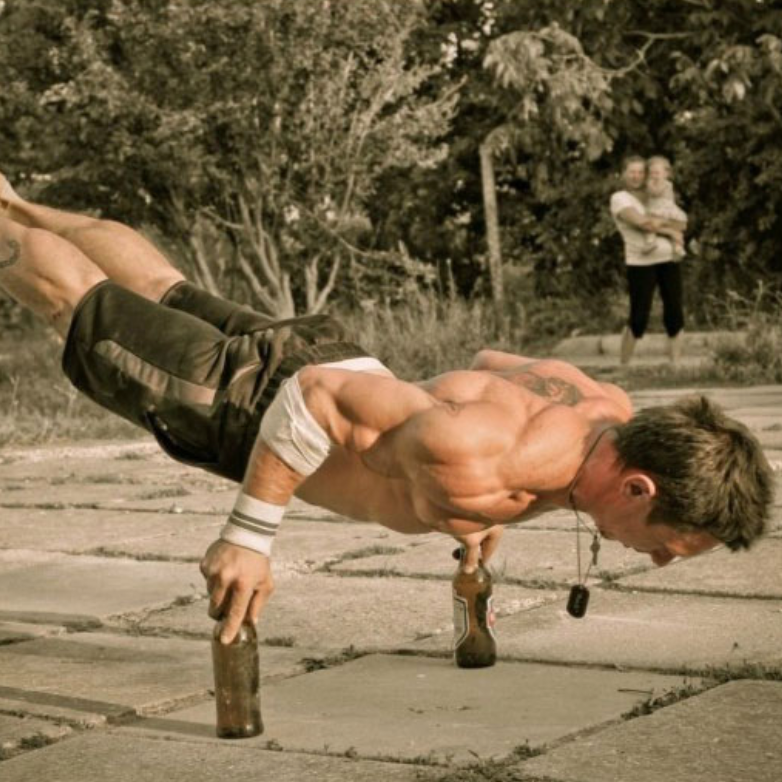 homme Musculation poids du corps