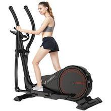 femme sur velo elliptique