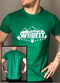 T-Shirt Vert - Wodfit Vintage