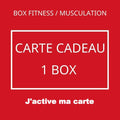 activation carte cadeau box fitness