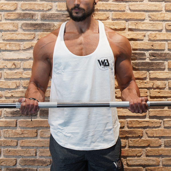 Debardeur stringer blanc project theshapebox
